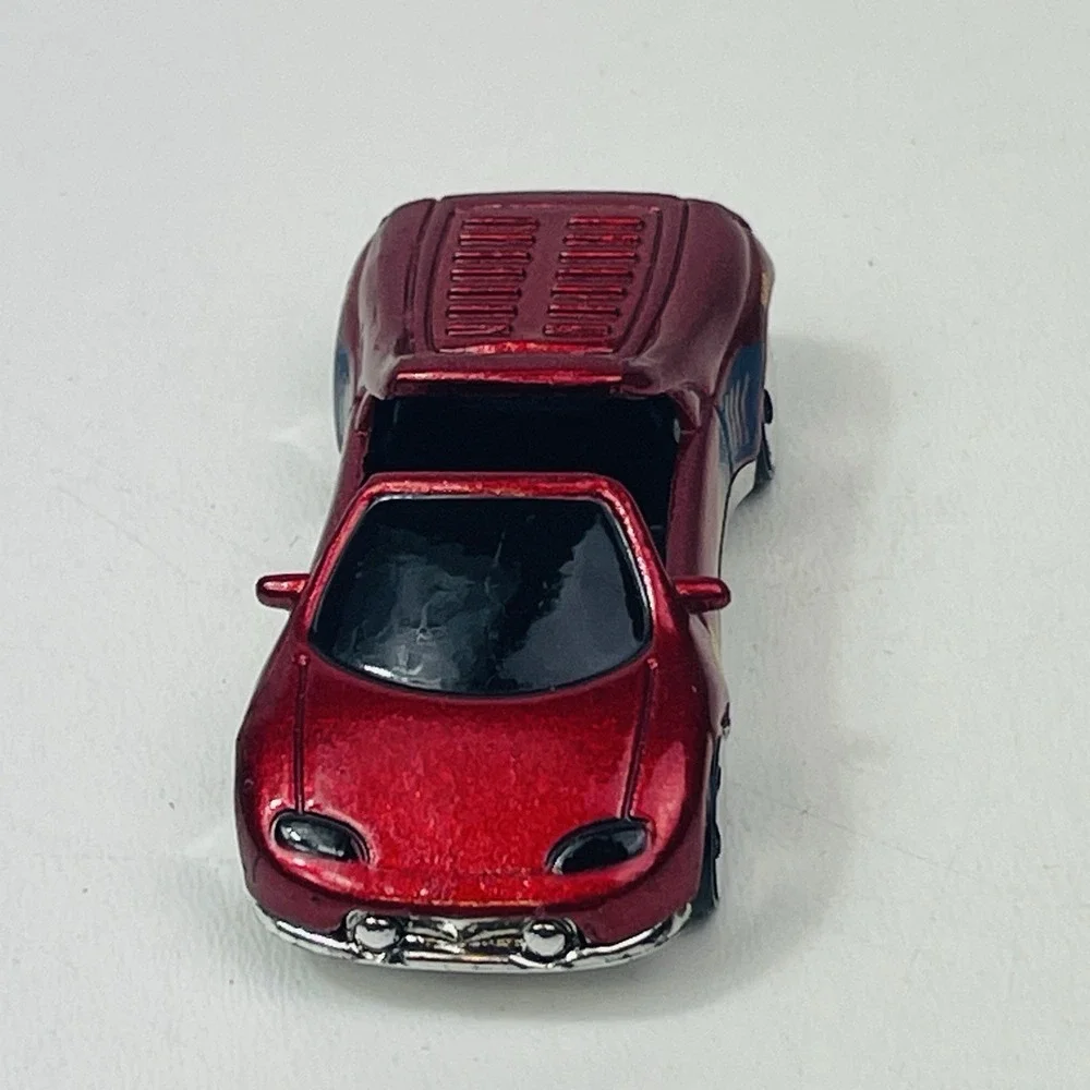 Hot Wheels '93 Warner Pontiac Salsa Burgundy Stectraflame Made In Malaysia